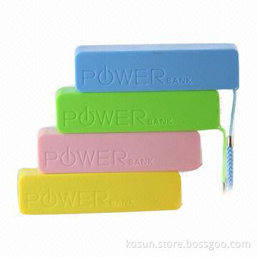 Gift Power Banks with 2,200mAh Charging Current, Practicality Convenient